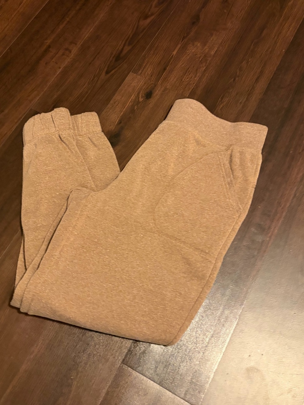 Cozy Tan Jogger Pants